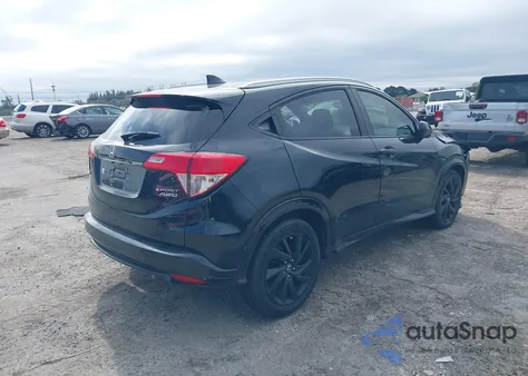 2021 Honda Hr-V Sport из США, поврежденный, VIN 3CZRU6H15MM729023